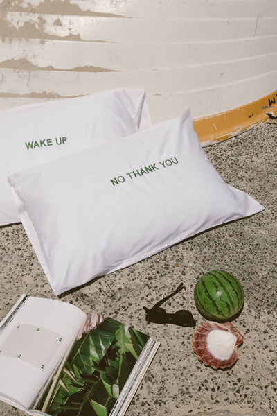 Hotel-mahique-pillow-case-pillowcase-wake-up-no-thank-you