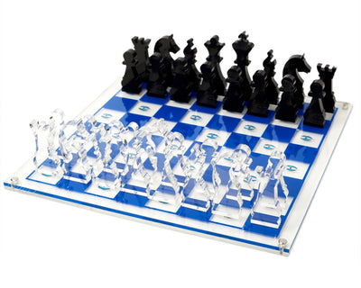 CasaCarta Blue Eye Chess Set