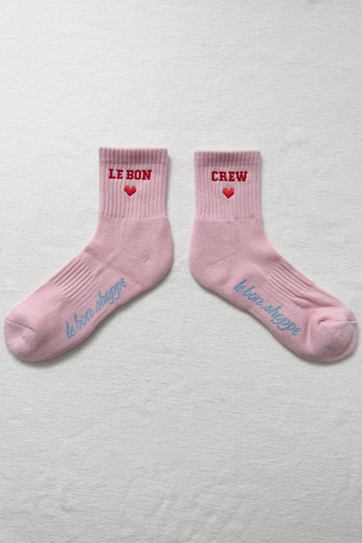 le_bon_shoppe_mbroidered_Crew_Socks_baby_pink_heartmy_uncles_house