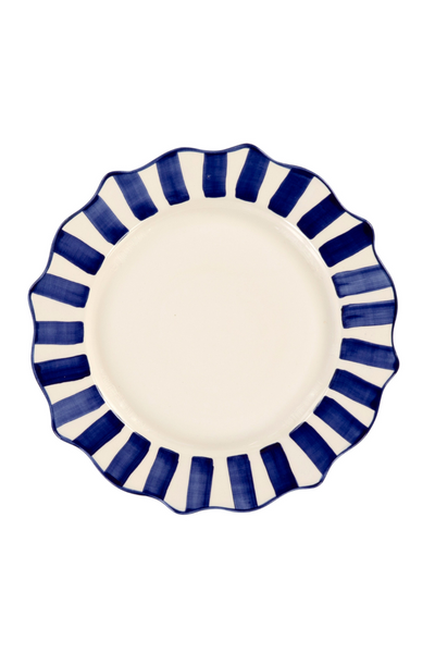 anna_nina_pink_stripe_blue_scallop_dinner_plate_my_uncles_house