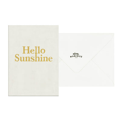 Hotel Magique hello sunshine greeting card