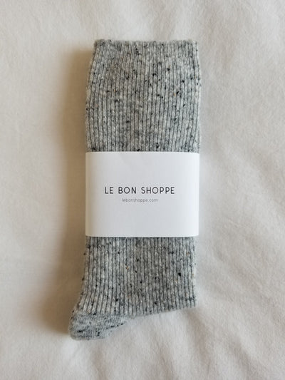 Le-bon-shoppe-snow-socks-grey-cookies