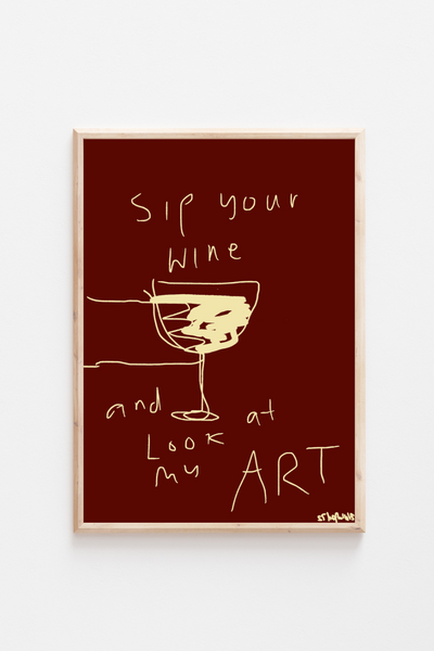 SShepaints_sip_your_wine_art_print_hand_drawn_picture_of_wine_glass