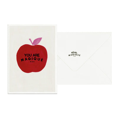 hotel magique greeting card print apple_MY_UNCLES_HOUSE
