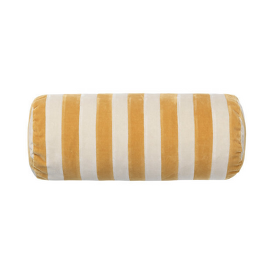 christina-lundsteen-velvet-stripe-bolster-barley-dusty-white-cushion