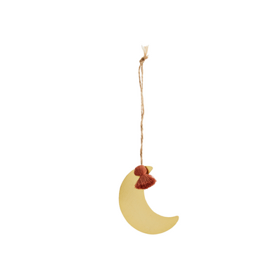 hanging-moon-gold-rustic-christmas-decorations