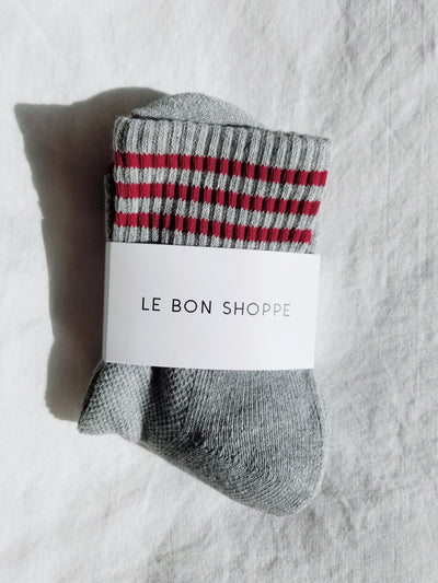 le-bon-shoppe-girlfriend-socks-grey-stripe
