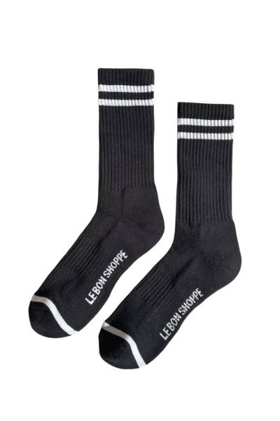 mens_socks_black_white_stripe_le_bon_shope_gifts_men
