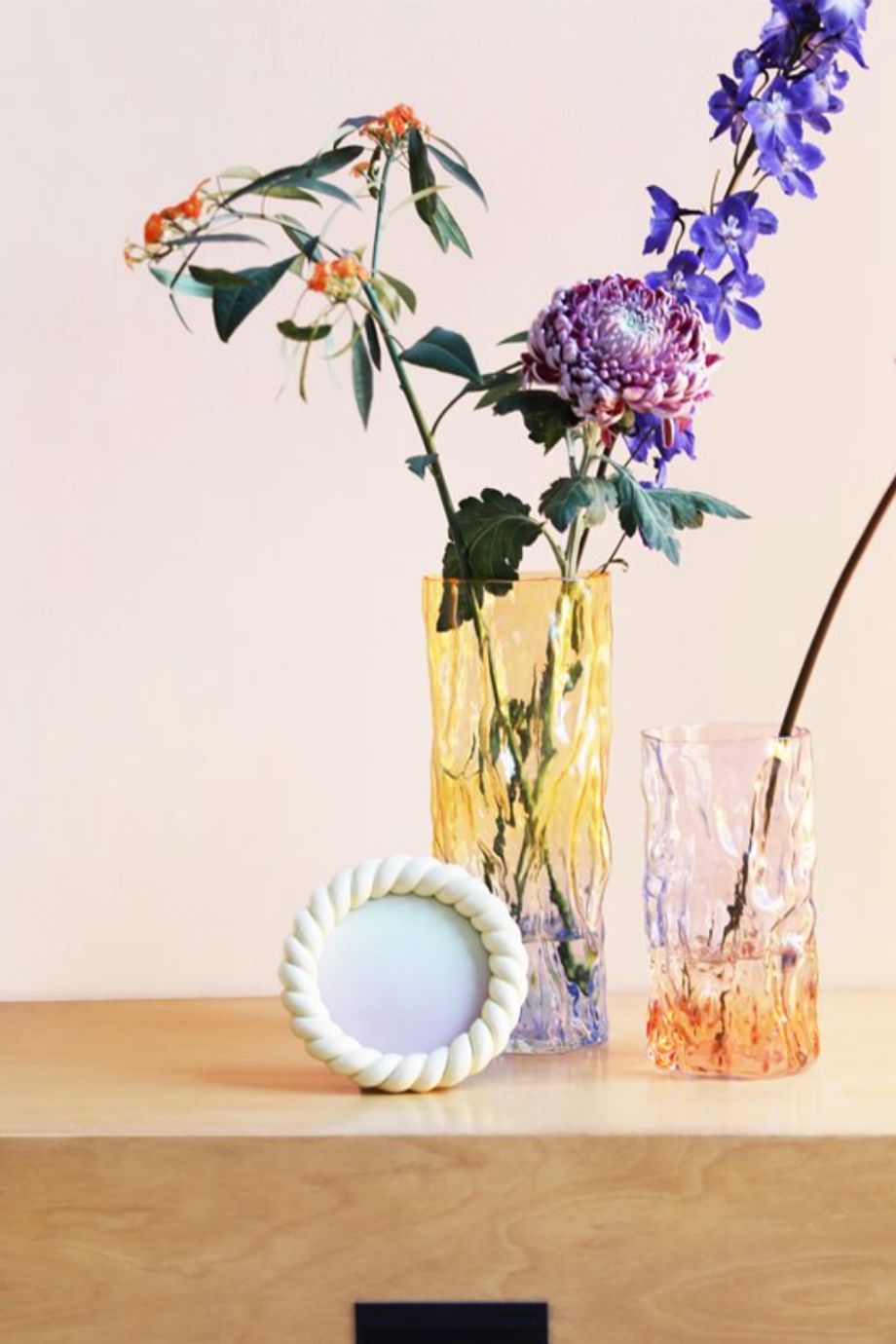 &K Amsterdam Trunk Ombre Vase - Yellow / Blue – My Uncle's House