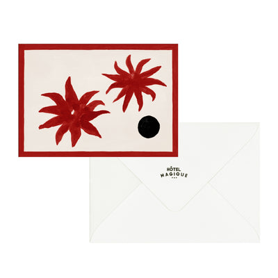 hotel magique greeting card